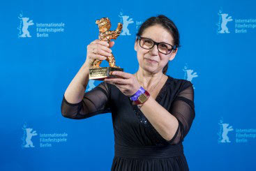Gullbjørn-vinneren Ildikó Enyedi. Foto: Berlin International Film Festival