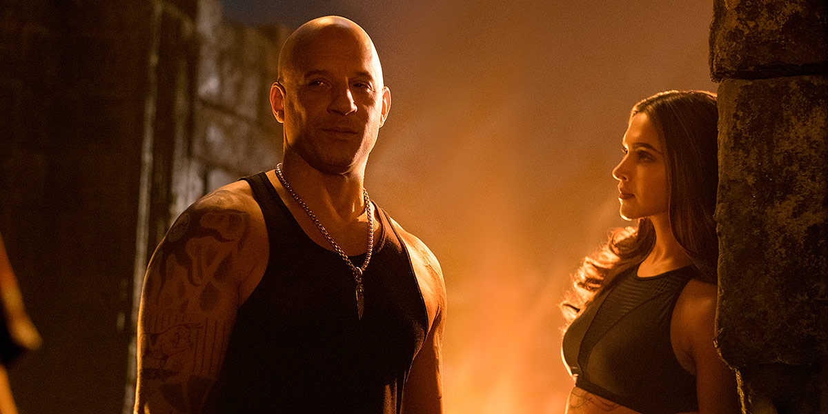  I xXx: Return of Xander Cage spiller Vin Diesel (49) sammen med den indiske superstjernen Deepika Padukone (30).