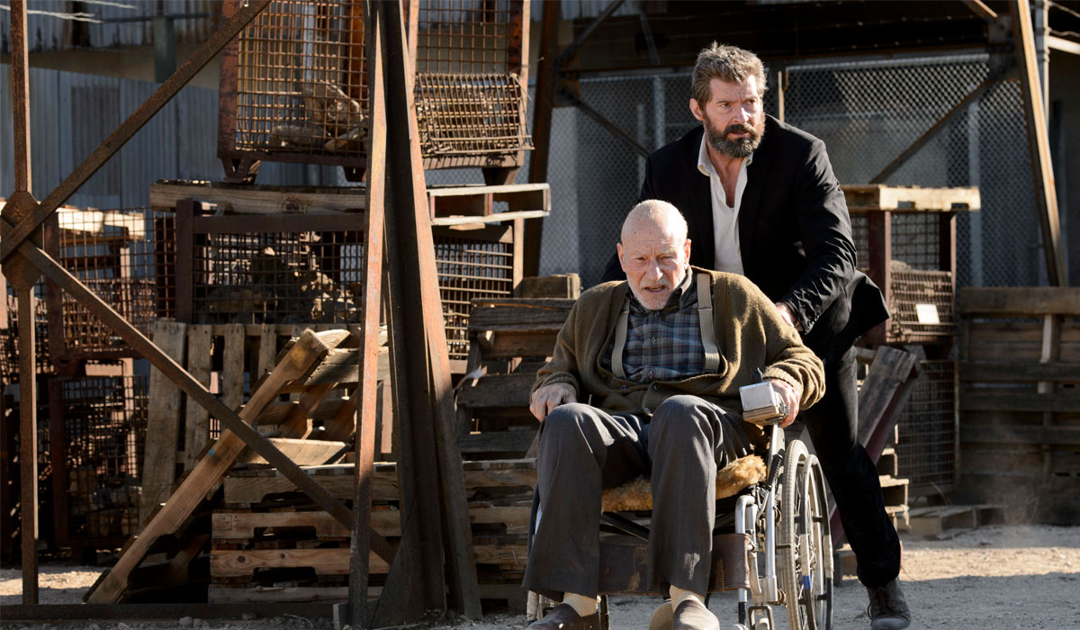 HJELP FRA EN VENN: Logan (Hugh Jackman) må hjelpe Charles Xavier (Patrick Stewart) i Logan: The Wolverine.